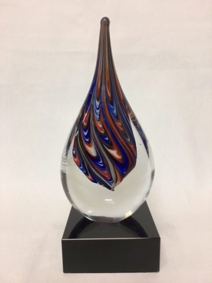 Teardrop Glass Award